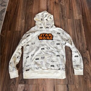 Star Wars Cream Hoodie for Juniors